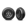 Traxxas - 3.2" Funco Front Wheels & Ribbed Tires (2) (TRX-10971)