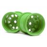 HPI Classic King wheel green (2.2-2pcs)