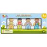 Gladi Magnetisch Speelgoed - Magnetische poppetjes - 4 stuks