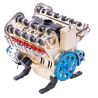Teching V8 Engine Metal Model Kit