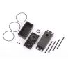 Traxxas -  Servo case, plastic (top, middle, bottom)/ gaskets/ hardware (for 2275 servo) (TRX-2276)