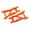 Suspension arms, orange, rear, heavy duty (2) (TRX-2555T)