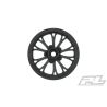 Proline Pomona Drag Spec 2.2" Black Front Wheels - Slash 2wd