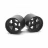 Ft02 wheel set (for foam/black/front/2pcs)