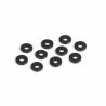 Alu Conical Shim 3X6X2.0mm - Black (10) (X362280-K)