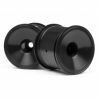 Dish wheel black (2.2in/2pcs)