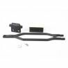 Hold down, battery/ hold down retainer/ battery post/ foam spacer/ angled body clip