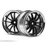 Work xsa 02c wheel 26mm chrome/black (3mm offset)