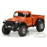 Proline 1946 Dodge Power Wagon transparante body voor oa. SCX10 Deadbolt