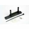 Speed control mounting plate/ cable tie-down