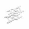 Suspension arms, white, front, heavy duty (2) (TRX-3631L)