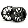 Split 6 wheel 26mm black