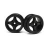 Mx60 four spoke wheel black (0mm offset/2pcs)