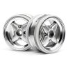 Mx60 4 spoke wheel matte chrome (0mm offset)