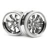 Mx60 8 spoke wheel chrome (3mm offset/2pcs)