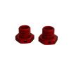 Arrma - Aluminum Wheel Hex 17mm 14.6mm Thick Red (2) (ARA311035)
