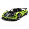 Pagani Huayra BC 1:8 bouwstenen/bouwset - Groen