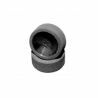 Micro pro foam tyres 14mm(a/medium) with dish wheel black(1 pair)