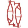 RPM Rear Upper & Lower A-arms voor oa. Traxxas 1/16 E-Revo/Summit - Rood