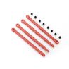 Toe link, front & rear (molded composite) (4)/ hollow balls (8) (1/16 E-Revo)