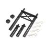 Body mount, rear/ body mount posts, front (2)/body washer, rear (2)