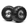 Mounted dual stage tyres on classic king wheels