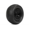 Mounted nubz tyre 143x68mm s compound on dish wheel black