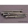 Screws, 3x30mm roundhead self-tapping (6)