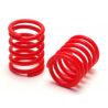 Shock spring rear 13 x 25 x 1.7mm 7 coils (red/soft)