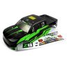 Blackzon Smyter MT Turbo Body (Zwart/Groen) (540175)