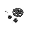 Blackzon - Steel spur gear & differential pinnion set (540237)
