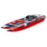 Traxxas DCB M41 Widebody brushless boot RTR - TSM - Rood/Blauw