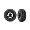 Traxxas SCT Black Wheels & Bfgoodrich Tires (2) (TRX-5885-BLK)