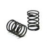 Shock spring 13x23x1.6mm x 6 coils (black/2pcs)