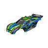 Traxxas - Body, Rustler 4X4 VXL, green (for clipless mounting) (TRX-6785-GRN)