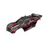 Traxxas - Body, Rustler 4X4 VXL, red (for clipless mounting) (TRX-6785-RED)