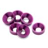 Cone washer purple (6pcs)