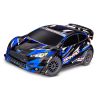 Traxxas Ford Fiesta ST Rally 4x4 BL2-S brushless RTR - Blauw