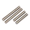 Suspension pin set, shock mount (front or rear, hardened steel), 4x25mm (2), 4x38mm (2)