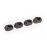 Traxxas - Suspension pin retainer, 6061-T6 aluminum (gray-anodized) (4)  (TRX-7743-GRAY)