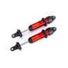 Traxxas - Shocks, GTX, medium (aluminum, red-anodized) (fully assembled w/o springs) (2) (TRX-7861R)