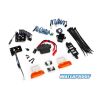 Traxxas LED light set, complete with power supply (contains headlights, tail lights, side marker lights, distribution block, and power supply) (fits TRX-8010 body) 