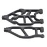RPM Front Left Upper & Lower A-Arms, Black - Arrma Kraton 8S/Outcast 8S