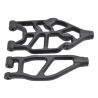 RPM Front Right Upper & Lower A-Arms, Black - Arrma Kraton 8S/Outcast 8S