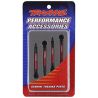 Push rods, aluminum (red-anodized) (4) (assembled with rod ends) (1/16 slash)