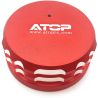 Aluminium tankdop, rood, voor oa. Rovan & King Motor Baja