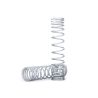 Spring, shock, front (silver) (GTR) (0.833 rate, white stripe) (2) (TRX-8444X)