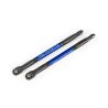 Push rods, aluminum (blue-anodized), heavy duty (2) (TRX-8619X)