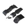 Skid plate set, front/ skid plate, rear/ 3x10 BCS (6)/ 3x30 BCS (1) (TRX-8637)