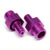 24mm front hex hub (purple/2pcs)